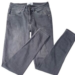 DU/ER Duer Performance Denim Jeans Gray Slim Fit Stretch Casual Mid Rise W28 L30